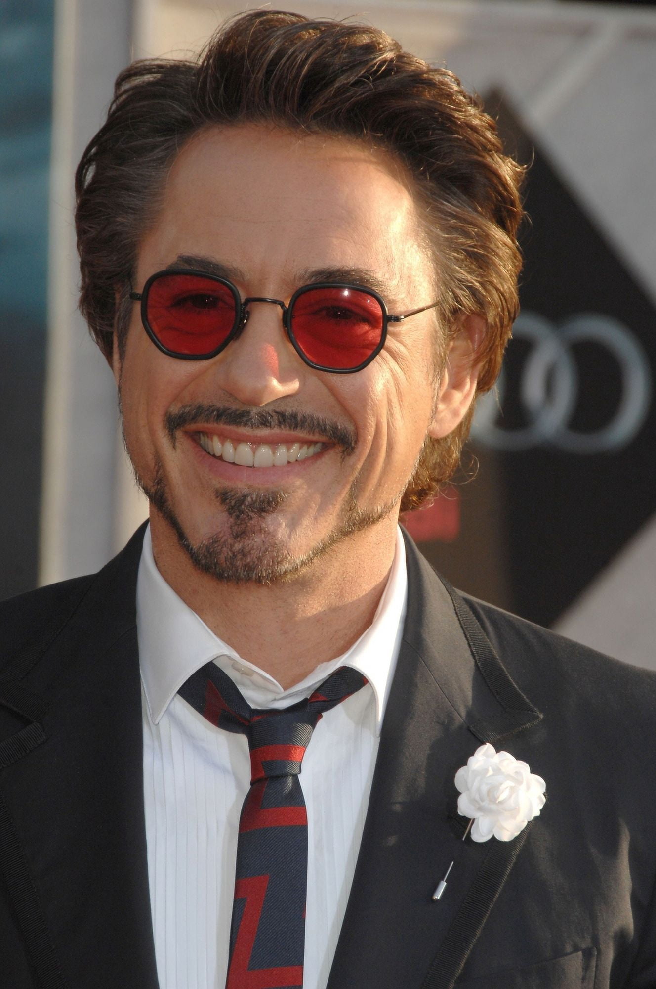 Robert Downey Jr At Arrivals For Iron Man 2 Premiere Canvas Art - (16 x 20)
