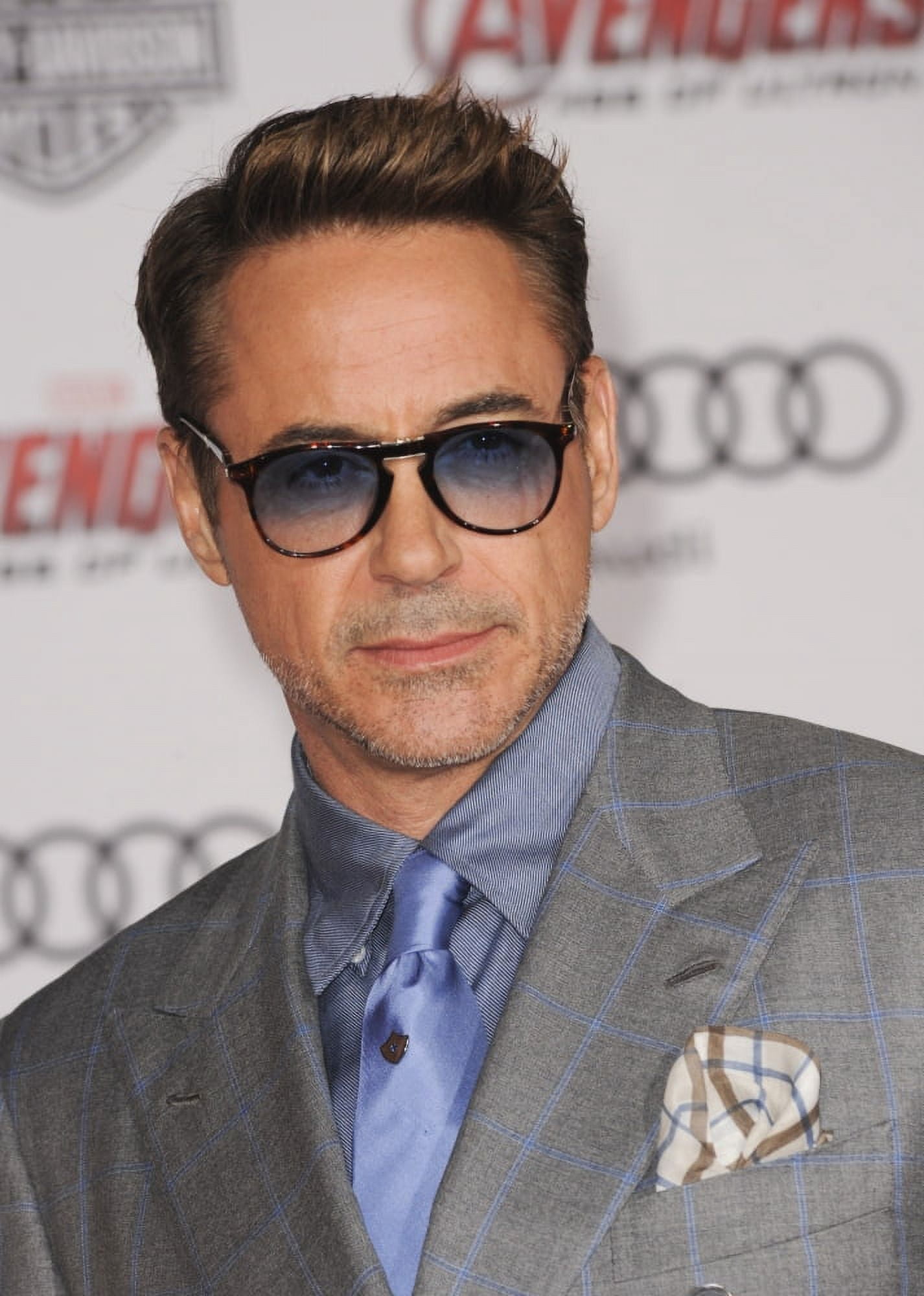 Robert Downey Jr At Arrivals For The Avengers Age Of Ultron Premiere Canvas Art - (16 x 20)