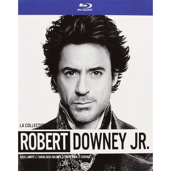 Robert Downey Jr. Collection - 4-Disc Boxset ( Due Date / Sherlock Holmes / Iron Man / Zodiac ) [ Blu-Ray, Reg.A/B/C Import - France ]
