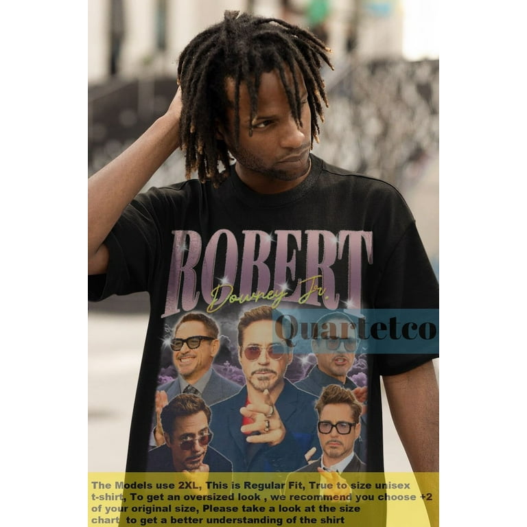 Robert Downey Jr Tshirt Robert Downey Shirt Walmart