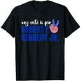 thumbnail image 1 of Robert F Kennedy Jr 2024 For President Vote RFK JR Peace T-Shirt, 1 of 2