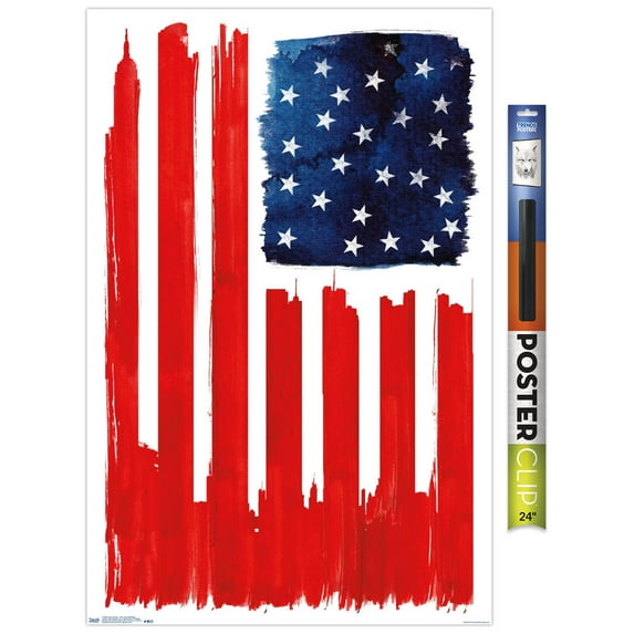 Robert Farkas - Stars And Buildings Wall Poster, 22.375" x 34"