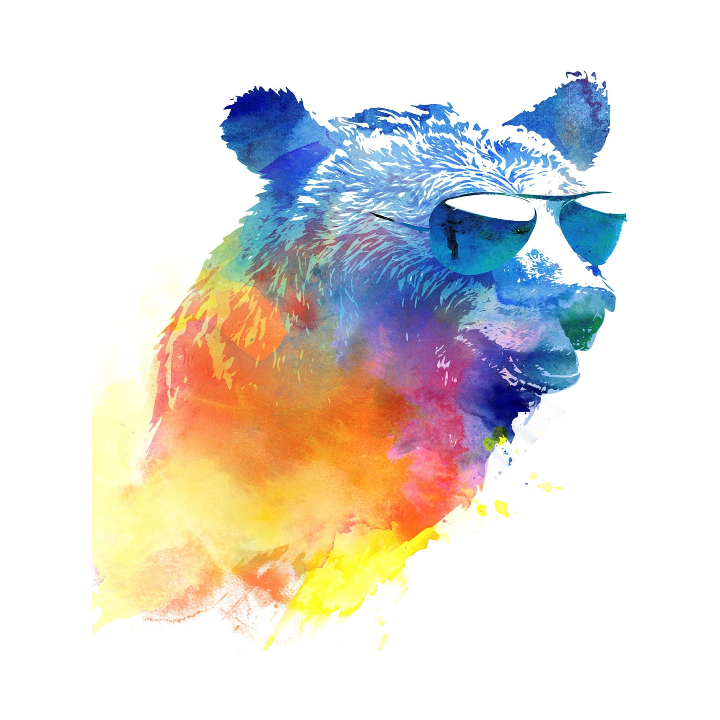 Robert Farkas 'Sunny Bear 2' Canvas Art
