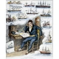 thumbnail image 1 of Robert Fulton. Namerican Engineer And Inventor. 'What Three Quarters Of A Century Has Brought Forth.' Fulton, 1 of 2