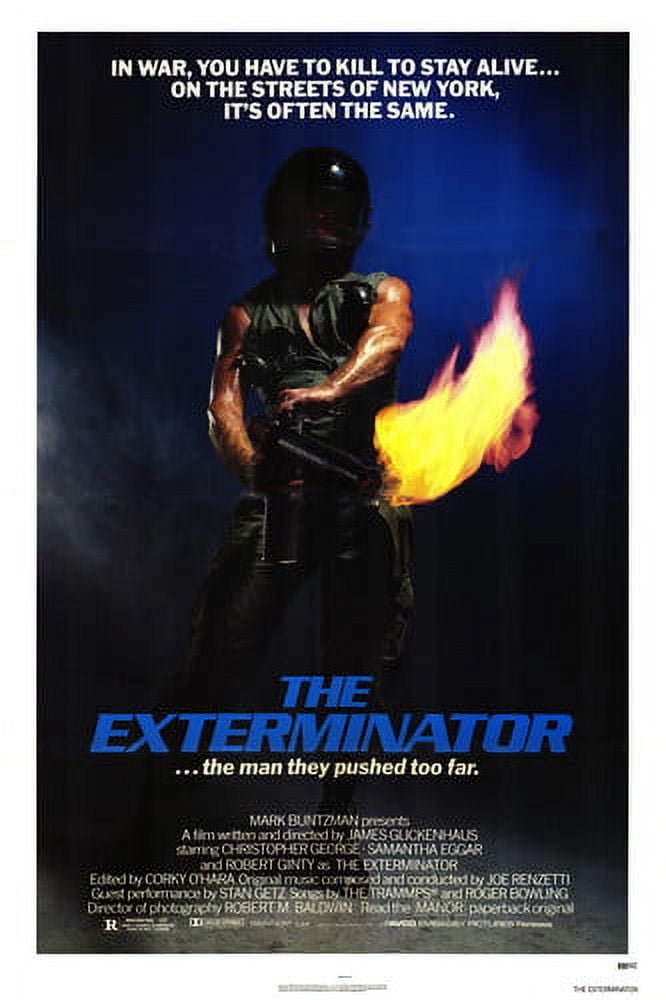 Robert Ginty In The Exterminator 24x36 Poster Walmart