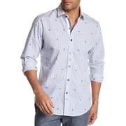 Robert Graham Del Ray Oaks Mens Woven Patterned Tailored Fit Shirt X-Large XL