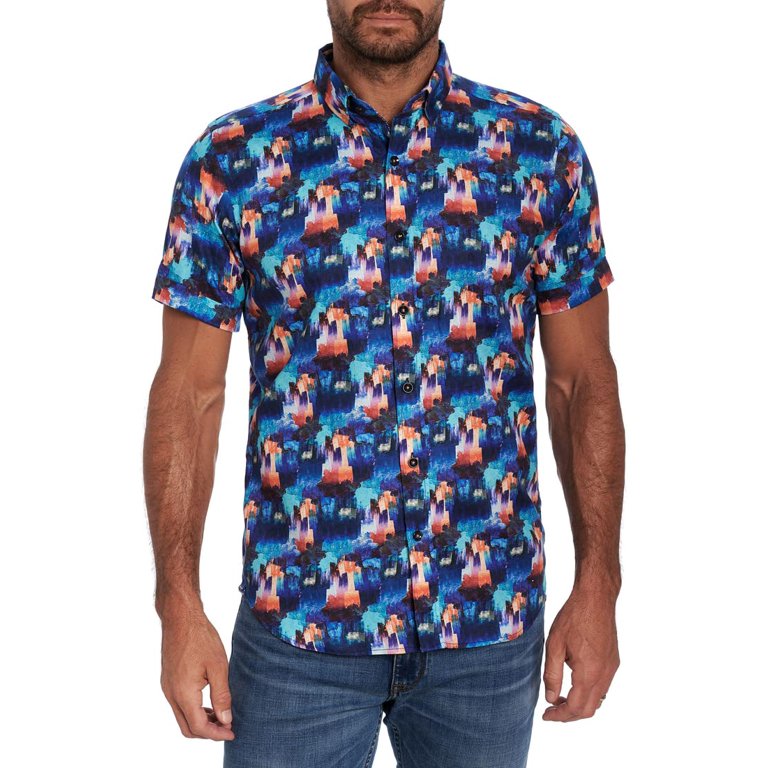Robert graham short sales sleeve button down
