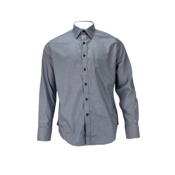 Robert Graham Men's Hearst Classic Fit Stretch Shirt, Navy, S