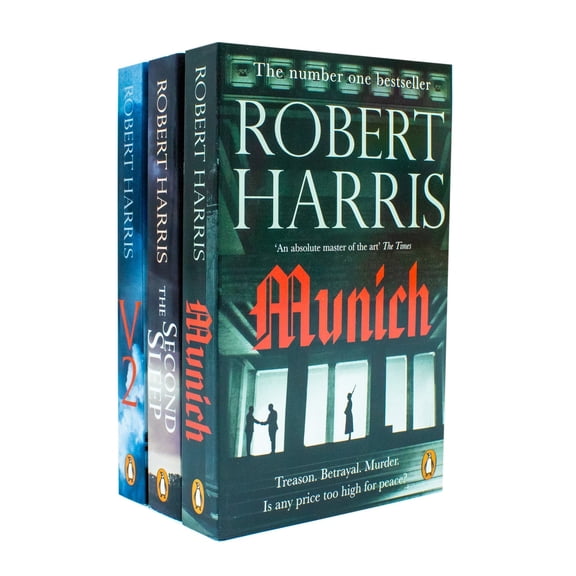 Robert Harris Collection (Munich, The Second Sleep & V2) 3 Books Set - Fiction - Paperback