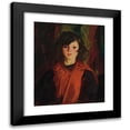 thumbnail image 1 of Robert Henri 12x14 Black Modern Framed Museum Art Print Titled - Mary Ann (Mollie), 1 of 5