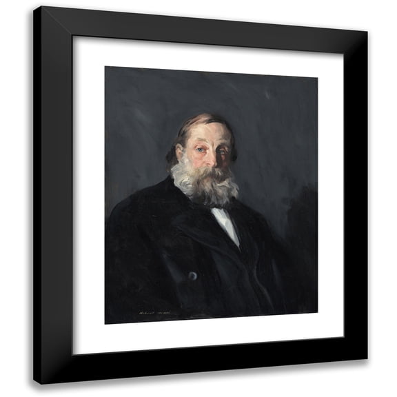 Robert Henri 20x24 Black Modern Framed Museum Art Print Titled - George Cotton Smith (1908)