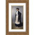 thumbnail image 1 of Robert Henri 2x Matted 16x24 Gold Ornate Framed Art Print 'Modiste of Madrid (also known as Spanish Girl of Madrid)', 1 of 2
