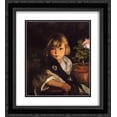 thumbnail image 1 of Robert Henri 2x Matted 20x24 Black Ornate Framed Art Print 'Boby', 1 of 2