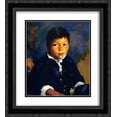 thumbnail image 1 of Robert Henri 2x Matted 20x24 Black Ornate Framed Art Print 'Juanita (also known as Little Half Breed)', 1 of 2