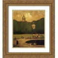 thumbnail image 1 of Robert Henri 2x Matted 20x24 Gold Ornate Framed Art Print 'Au Jardin du Luxembourg ', 1 of 2