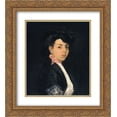 thumbnail image 1 of Robert Henri 2x Matted 20x24 Gold Ornate Framed Art Print 'Modestilla de Madrid ', 1 of 2