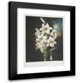 thumbnail image 1 of Robert John Thornton 19x24 Black Modern Framed Museum Art Print Titled - The White Lily, with Varigated-Leaves. (1799-1807), 1 of 5
