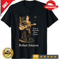 thumbnail image 1 of Robert Johnson King Of The Delta Blues T-shirt Cotton Unisex Tee S-4Xl ZL197, LIMITED EDITION-TH74906, 1 of 2