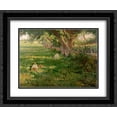 thumbnail image 1 of Robert Julian Onderdonk 2x Matted 24x20 Black Ornate Framed Art Print 'Springtime', 1 of 2