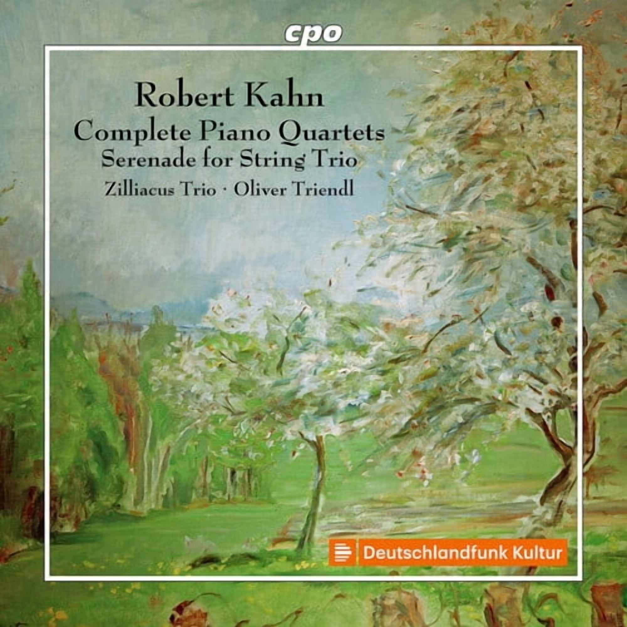 Oliver Triendl - Piano Quartets & String Trio - Music & Performance - CD