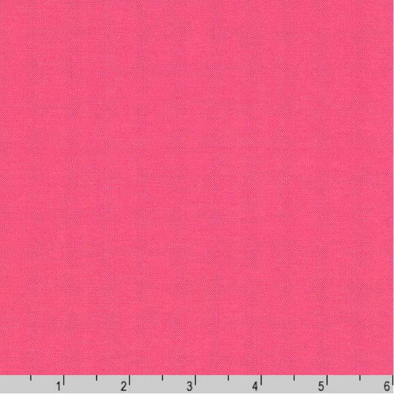 Cotton Kona Cotton Solid Pink Robert Kaufman Azalea Cotton Fabric Print by the Yard (K001-419AZALEA)
