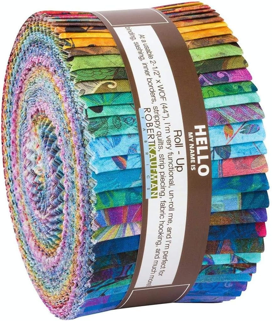 Robert Kaufman Fabrics Venice Christiane Marques Roll Up 40 Fabric Strips
