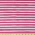 thumbnail image 1 of Robert Kaufman Kaufman Magical Rainbow Unicorns Stripes Pink Fabric, 1 of 1