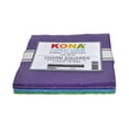 thumbnail image 1 of Robert Kaufman Kona Cotton Solids Sunset Palette 5 Inch Precut Squares 43pcs, 1 of 1