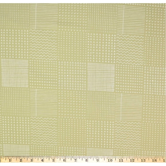 Robert Kaufman Line Drawings Blueberry Park Limestone 100% Cotton Fabric sold by the yard