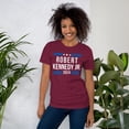 thumbnail image 1 of Robert Kennedy Jr. for President 2024 Shirt Unisex Robert Kennedy Jr. 2024 Shirt Presidential Election Mens Women Shirt (Maroon, 3XL), 1 of 1