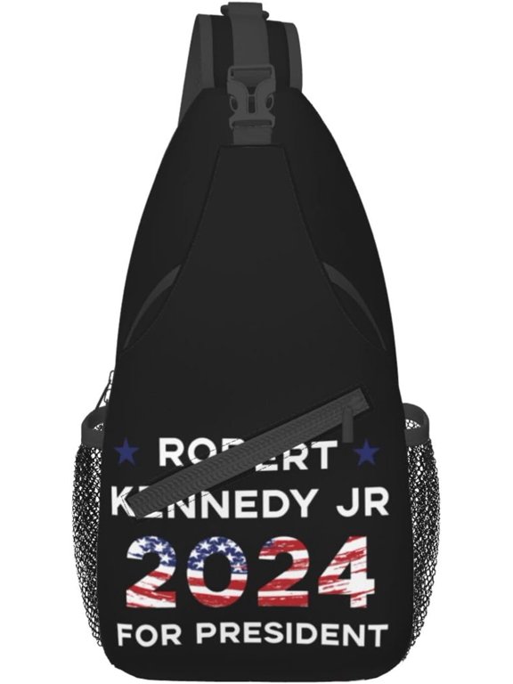Robert Kennedy Jr. for President 2024 Sling Bag Crossbody Hiking Travel Chest Bags Backpack Shoulder Daypack for Women Men