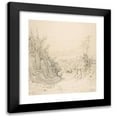 thumbnail image 1 of Robert Kummer 20x22 Black Modern Framed Museum Art Print Titled - A View of Pozzuoli, Seen from the Northeast (Early 19th-Late 19th Century), 1 of 5