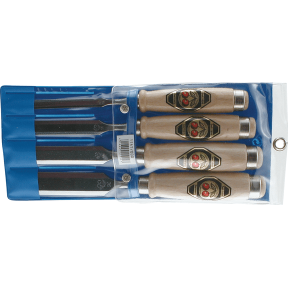 Robert Larson 4-Piece Wood Chisel Set - Single Pack