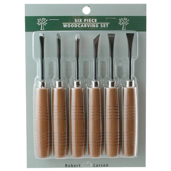 Robert Larson 6-Piece Carving Tool Set - Pack of 4
