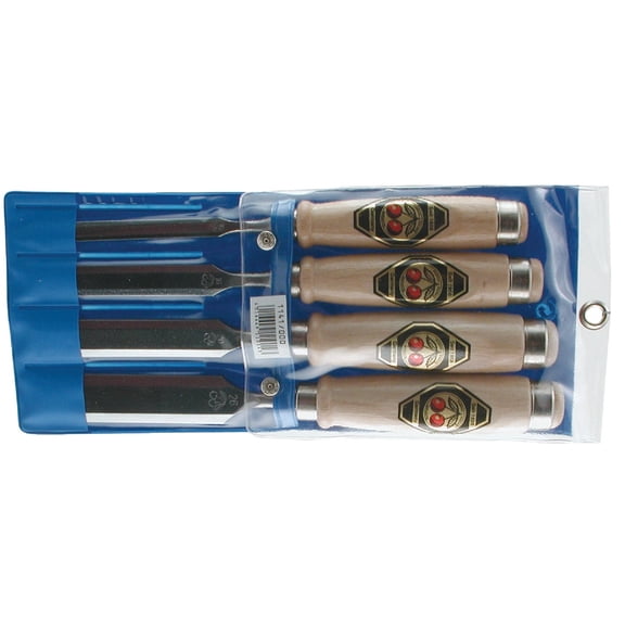 Robert Larson Company Robert Larson 4-Piece Wood Chisel Set - Pack of 6