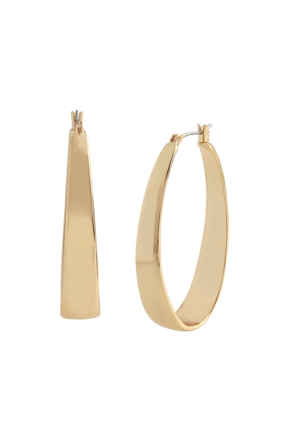 Soho Oval Hoop Earrings