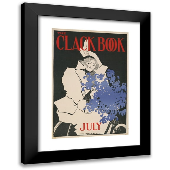 Robert Leicester Wagner 11x14 Black Modern Framed Museum Art Print Titled - The Clack Book (- July 1896)
