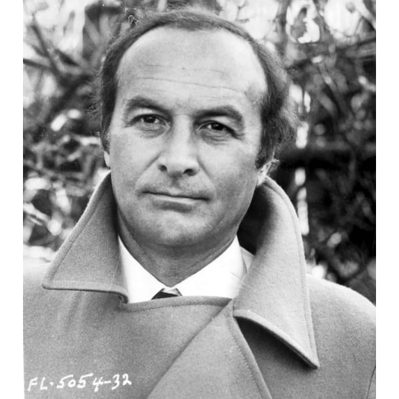 Robert Loggia wearing a coat outdoors Photo Print (8 x 10)