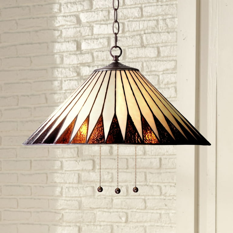 Plug in sales tiffany hanging lamp
