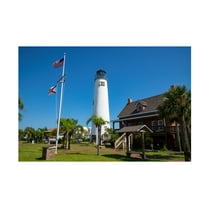 Robert Michaud 'Cape St George Lighthouse' Canvas Art