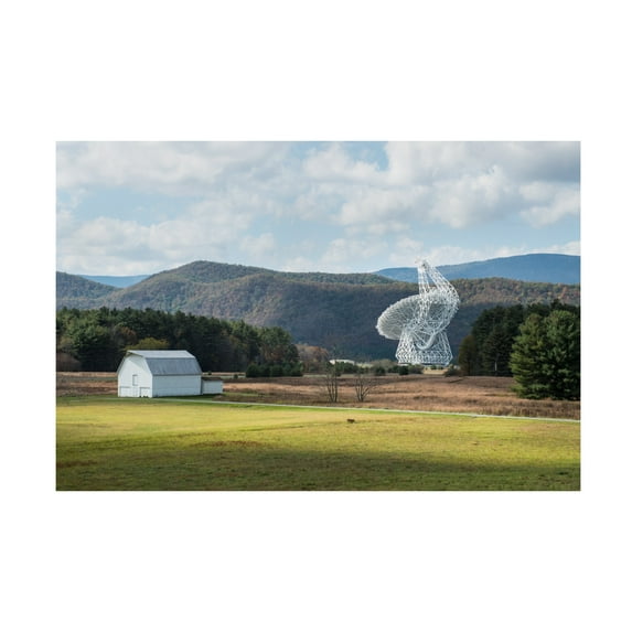 Robert Michaud 'Green Bank Telescope 1' Canvas Art