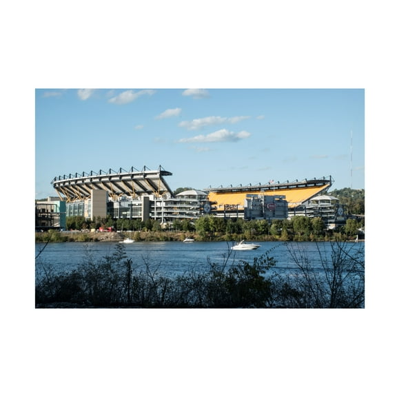 Robert Michaud 'Heinz Field 1' Canvas Art