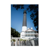 Robert Michaud 'Pensacola Lighthouse 1' Canvas Art