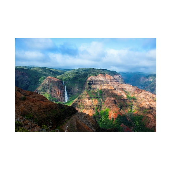 Robert Michaud 'Waimea Canyon 4' Canvas Art