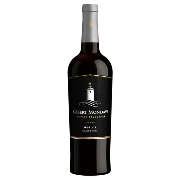 Robert Mondavi Private Selection Merlot California Red Wine, 750 ml Bottle, 13.5% ABV