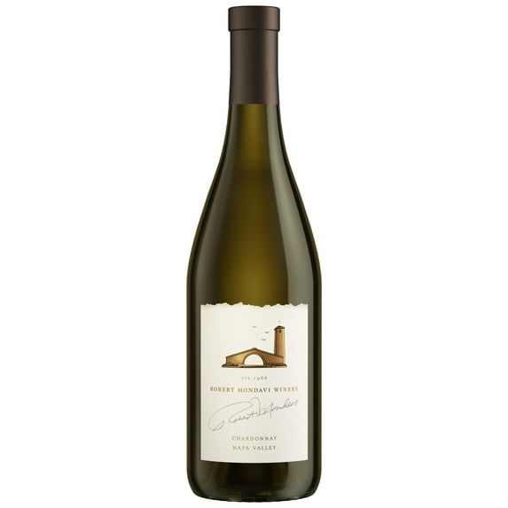 Robert Mondavi Winery Napa Valley Chardonnay White Wine, 750 ml Bottle, 14.5% ABV