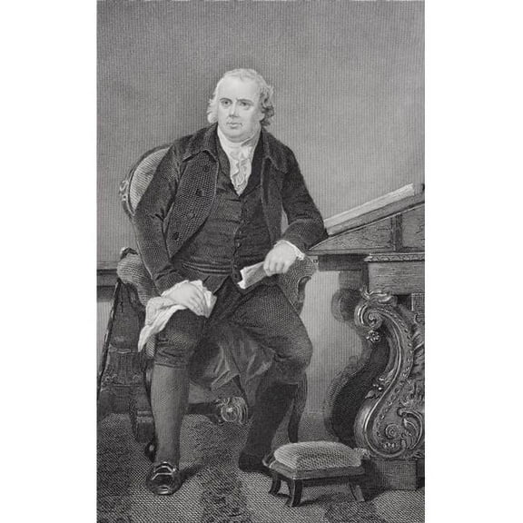 Robert Morris 1734-1806 American Merchant & Banker Known As The Financier of The American Revolution From Painting B 2 Poster Print - Large - 22 x 36