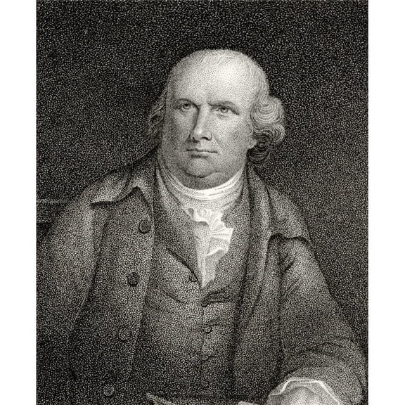 Robert Morris 1734 To 1806 American Merchant Statesman & Founding Father A Signatory of Declaration of Independence 19th Century Poster Print - Large - 26 x 32