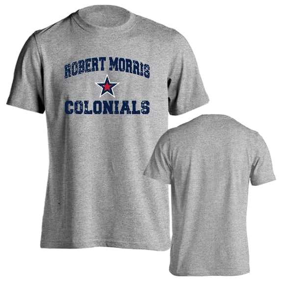 Robert Morris University Colonials Distressed Retro Short Sleeve T-Shirt