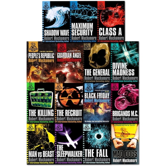 Robert Muchamore Cherub Series 15 Books Collection Set(Books 1 To 15)